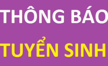 Thông báo V/v Tuyển sinh học nghề trên địa bàn thành phố Uông Bí, tỉnh Quảng Ninh